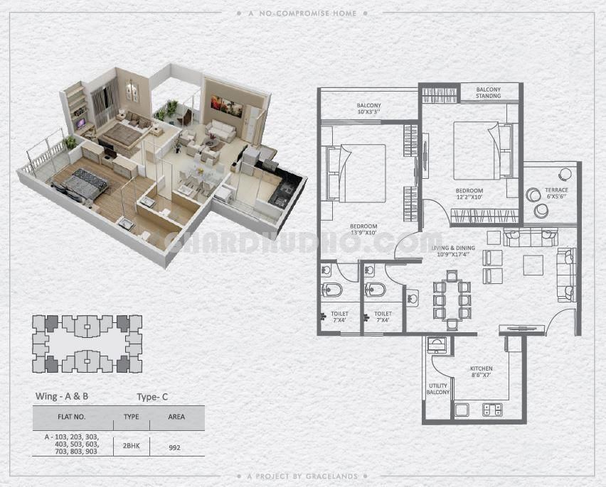 1686551220floor_plan_Floor_Plan_2BHK_TypeC_Area992_SQFT.jpg