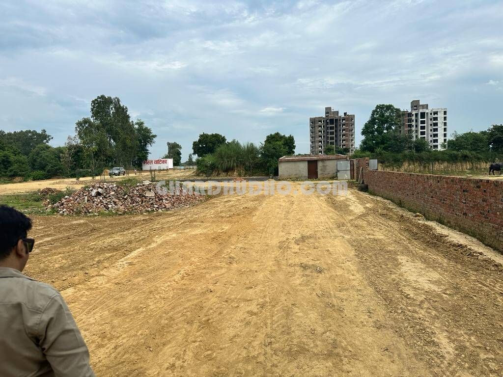 Bharat Vatika : Free Hold Plot For Sale At Lucknow Ayodhya Road Barabanki