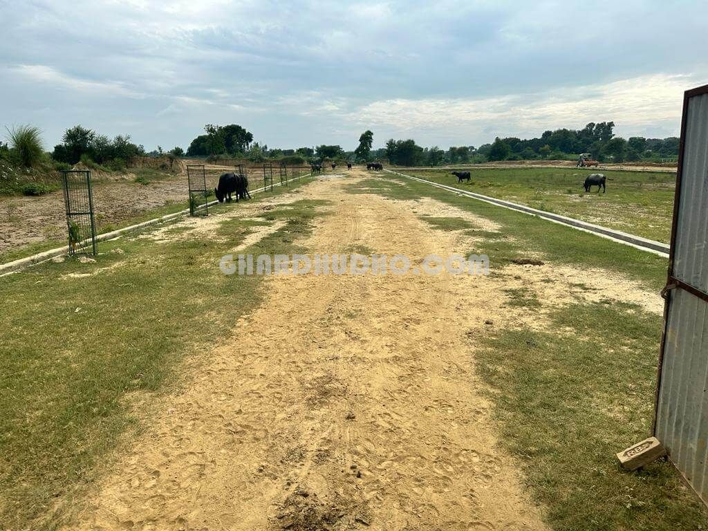 Bharat Vatika : Free Hold Plot For Sale At Lucknow Ayodhya Road Barabanki