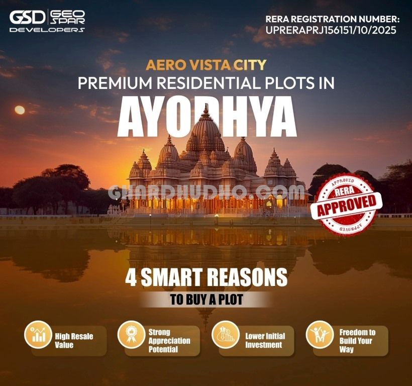 RERA & ADA Approved Premium Township In Ayodhya 