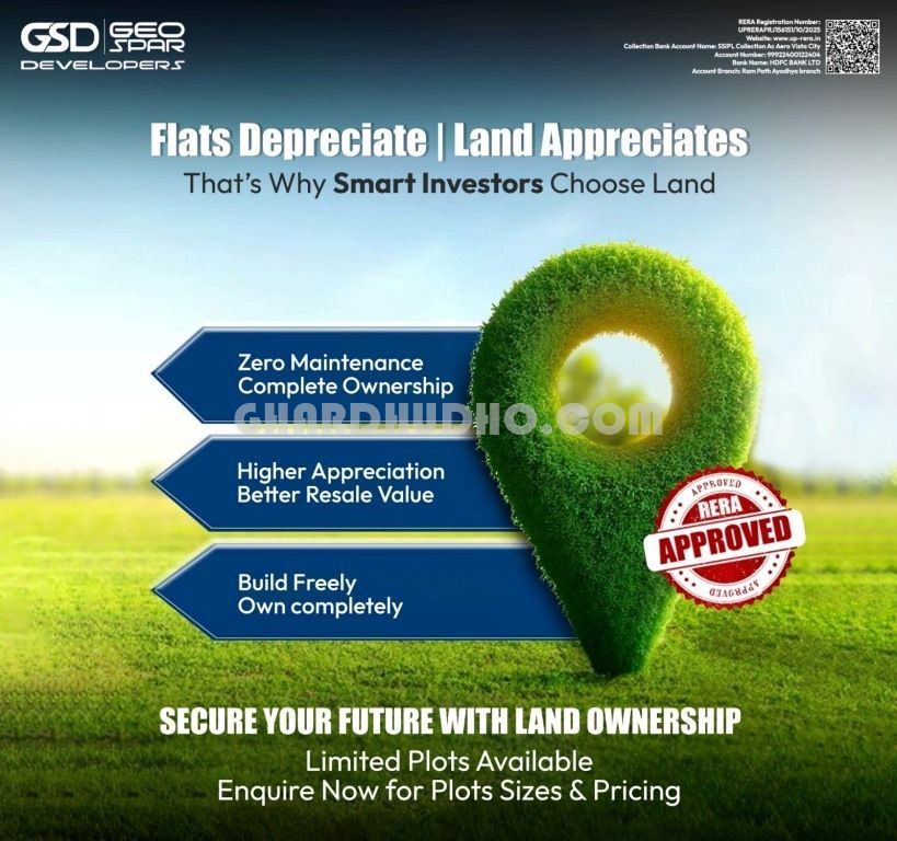 RERA & ADA Approved Premium Township In Ayodhya 