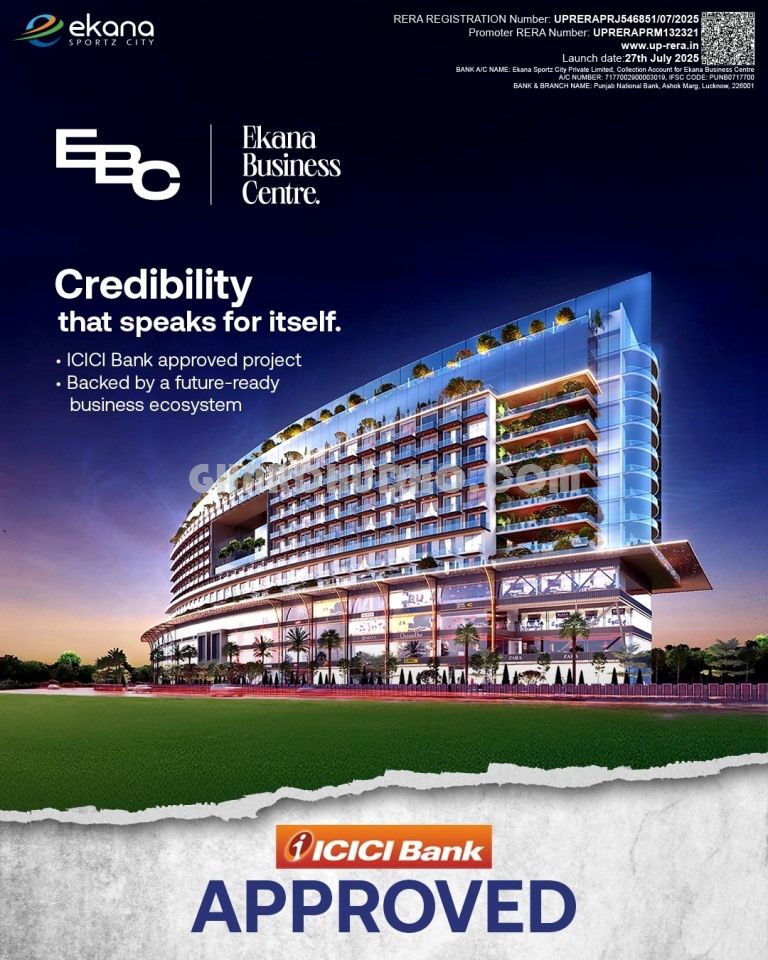 EBC : Investment Opportunity In Ekana Sports City Lucknow