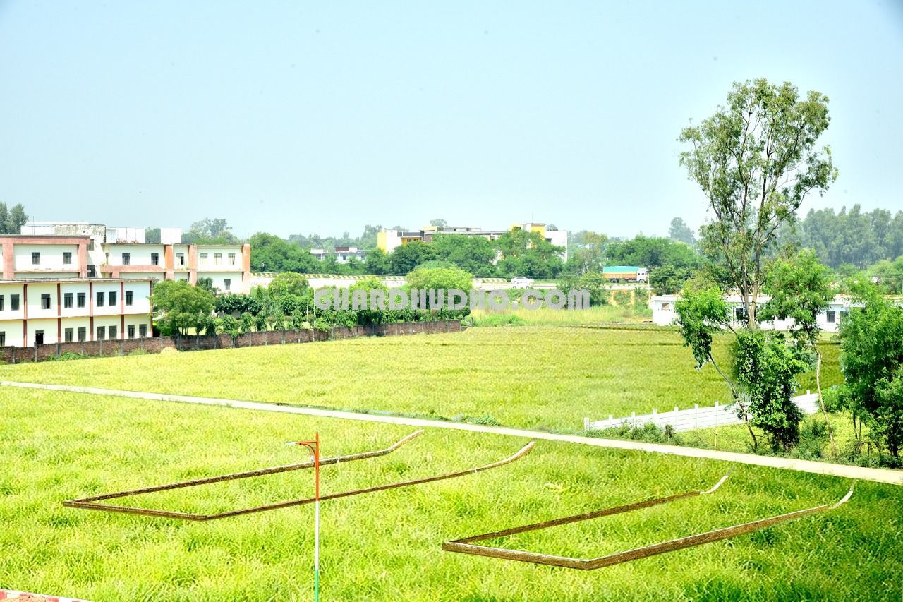 Smart City : Free Hold Plot For Sale In Lucknow Faizabad Road Barabanki