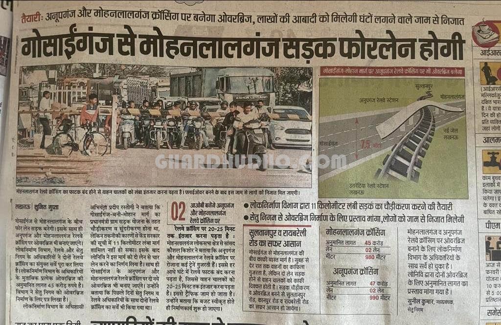 Park Ville : Plot For Sale In LDA Approved Integrated Township In Lucknow