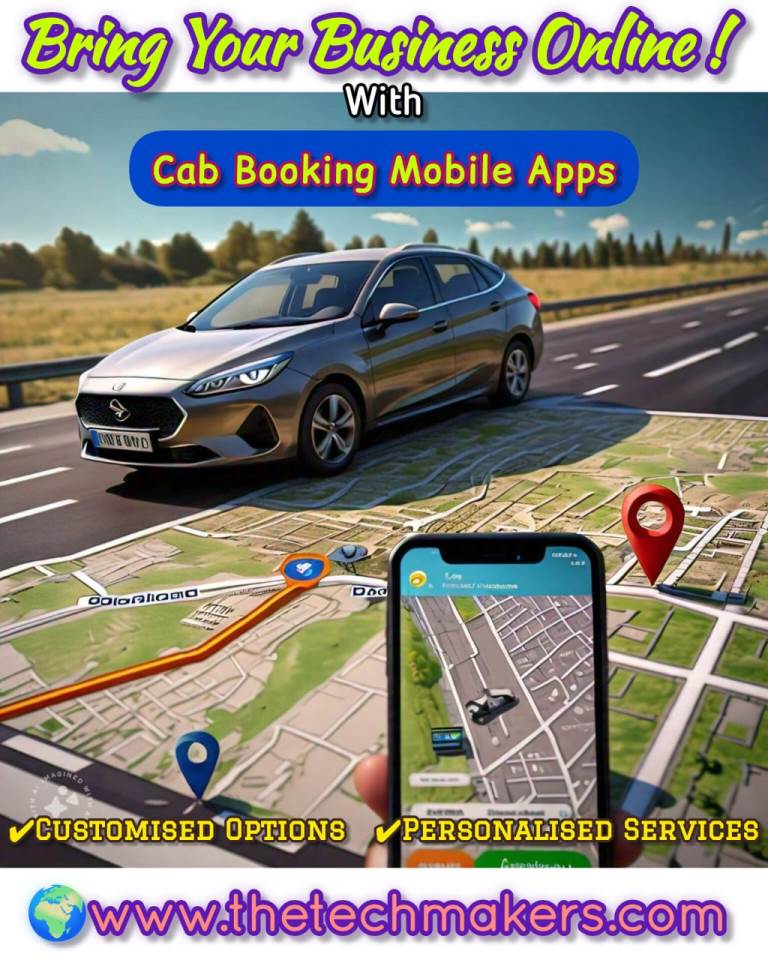 Cab Booking Apps, Software Development Company, Online Startups Business, 