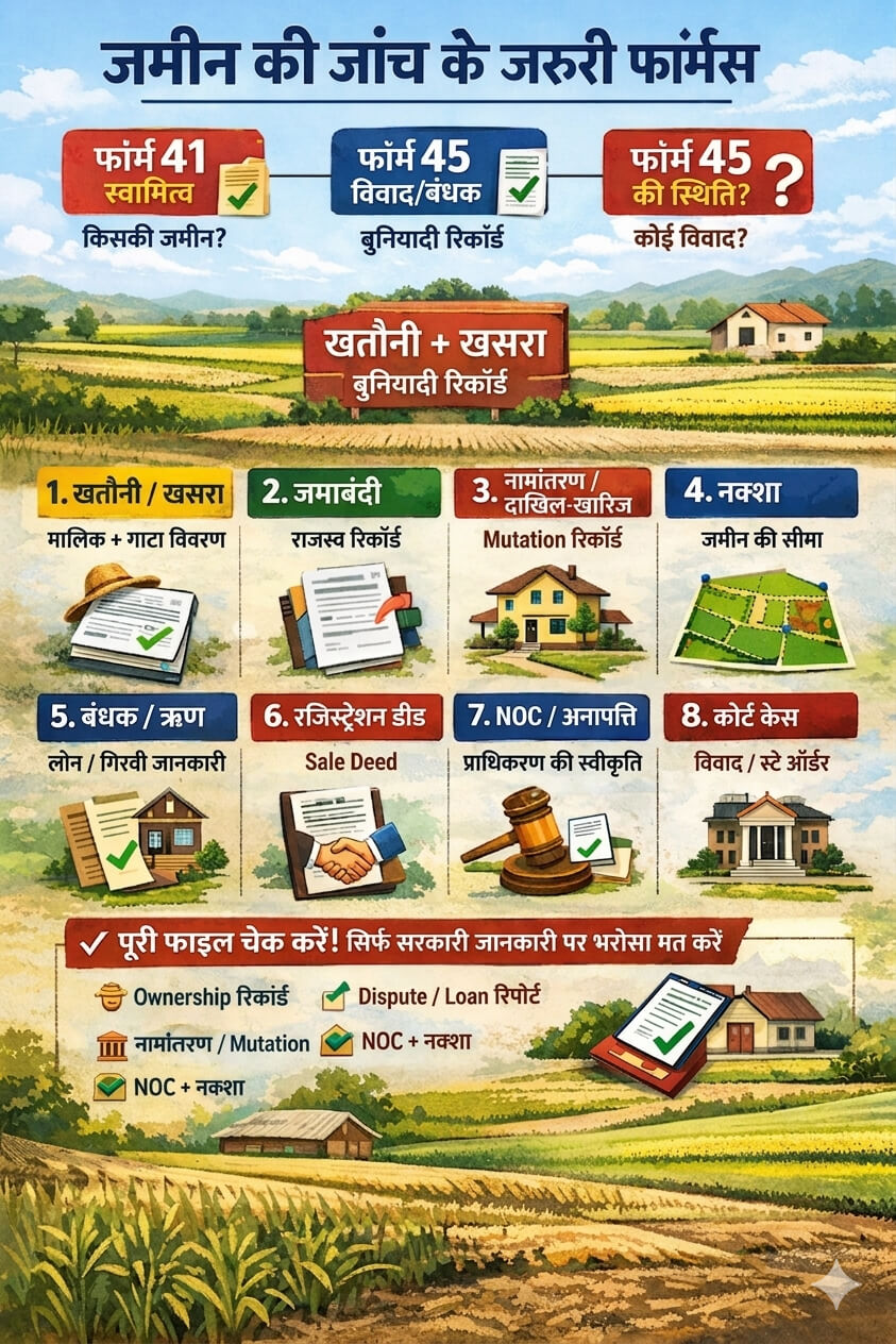 Land Verification Forms & Documents in India | Full Guide 2026