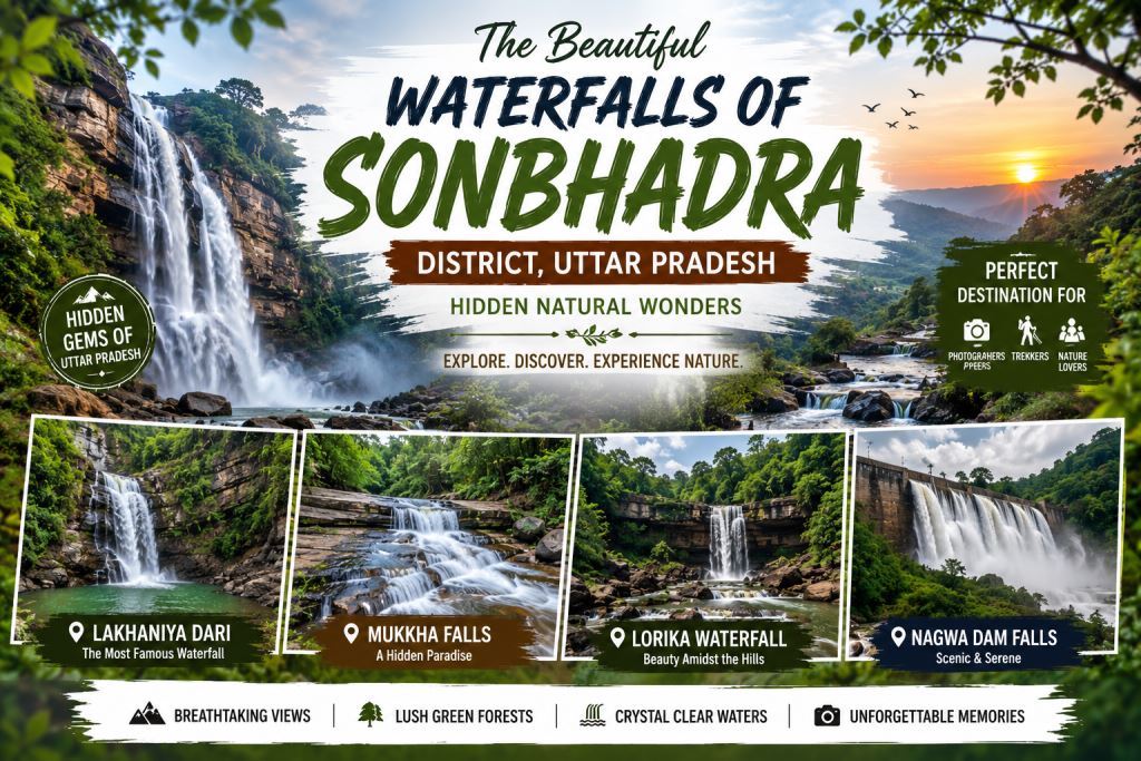 The Beautiful Waterfalls of Sonbhadra District, Uttar Pradesh | Hidden Natural Wonders