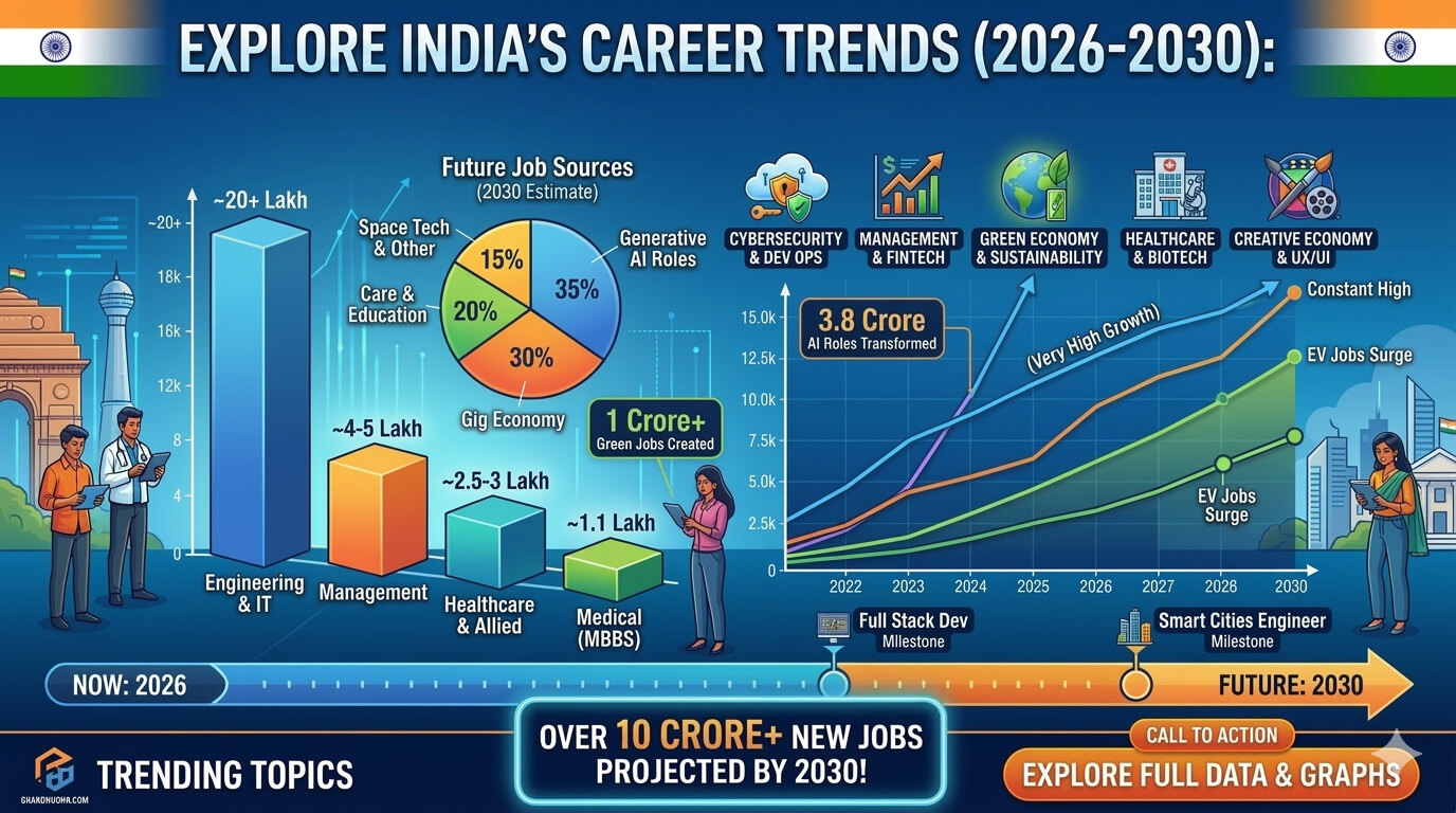Trending Career Topics 2026: Top Courses, Job Market Trends & AI Impact