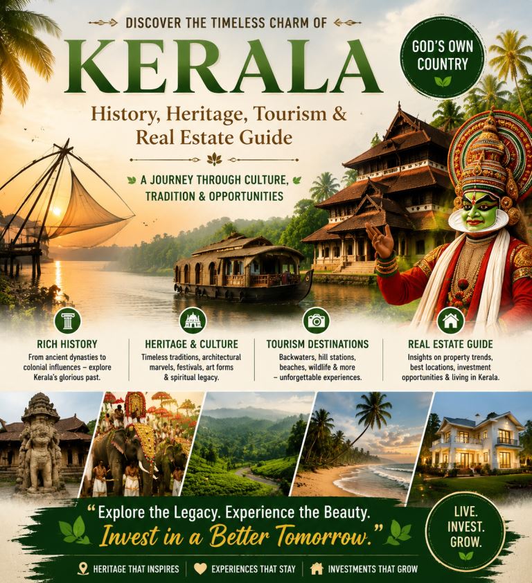 Kerala: History, Heritage, Tourism & Real Estate Guide