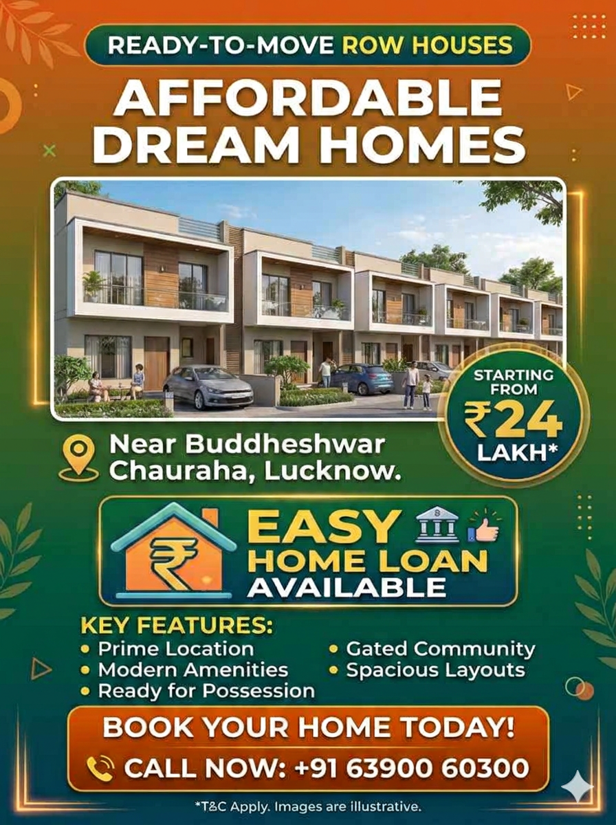 Ready-to-Move Affordable Homes In Lucknow